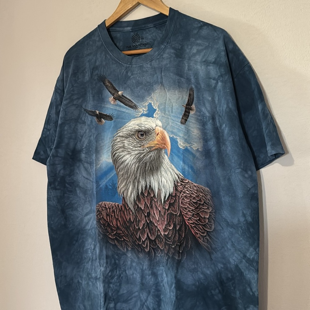 Vintage The Mountain Eagle Tie-Dye T-Shirt / XXL / 2009 - Picture 5 of 6